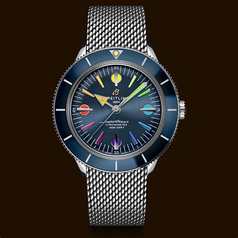 rainbow breitling|breitling superocean watch price.